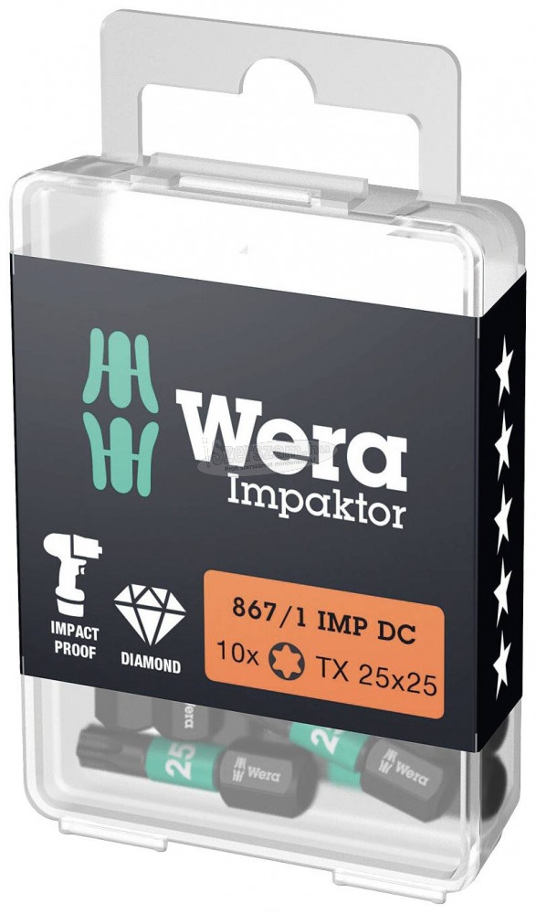 Wera Imp Dc Torx Diy Impaktor Bit Tx Mm T Bb M Retben