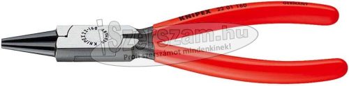 KNIPEX kerekcsőrű fogó rövid, polírozott fej, PVC nyél 160mm 2 201 160