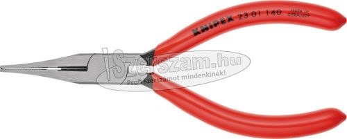 KNIPEX Laposfogó vágóéllel, polírozott fej, PVC nyél 140mm 2 301 140