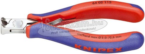 KNIPEX Elektronikai homlokcsípő fogó 115mm/0,6-2mm 6 402 115