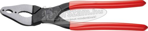 KNIPEX Golyófogó, hajlított fej, PVC nyél 200mm, fej 20°-ban hajlított 8 421 200