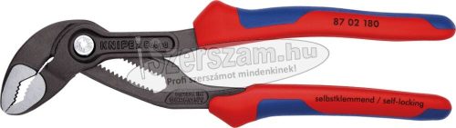 KNIPEX Autóvízpumpa fogó, Cobra, polírozott, kétkomponensű nyél