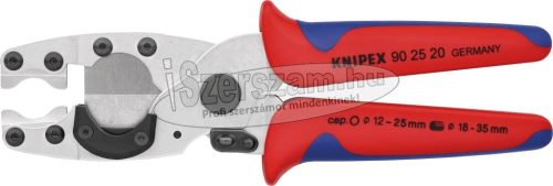 KNIPEX Csővágó olló műanyaghoz 210mm/12-20 és 18-35mm 9025 20