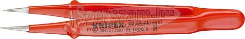 KNIPEX Szigetelt csipesz, egyenes, keskeny recézett hegy 150mm, 1000V 9227 62