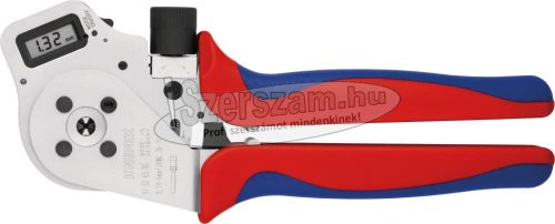 KNIPEX Digitális érvéghüvelyező fogó, 4 tüskés 0,08-2,5mm², AWG28-13 9752 63 DG