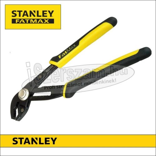 STANLEY Vízpumpa fogó 300mm 12" nyomógombos FatMax 0-84-649