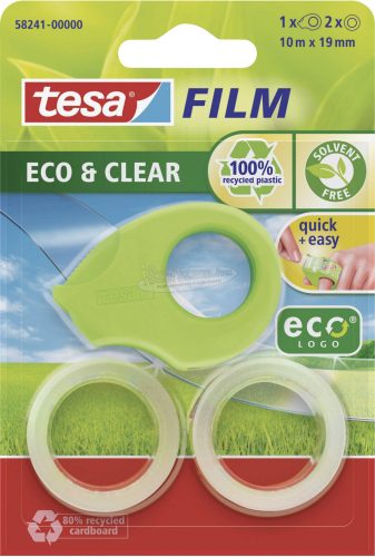 TESA tesafilm Mini adagoló ecoLogo, világoszöld 58241 TESA, 1 csomag 58241-00000-01