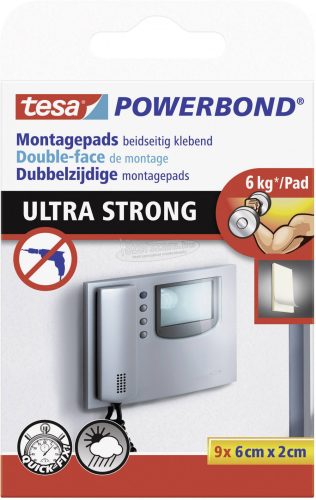 TESA Ragasztó párnák, POWERBOND 60x20mm 55790-01 55790-00001-00