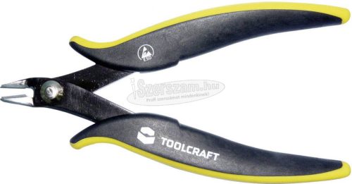 TOOLCRAFT ESD Elektronikai oldalcsípőfogó 134mm hosszú 816743