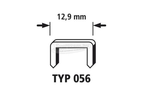 WOLFCRAFT Acélkapocs készlet 1200db 7177000 Typ 056 7177000