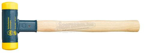 WIHA Cserélhető fejű kalapács, visszaütésmentes Hickory fanyéllel, kerek kalapácsfejjel 50/385mm 02097