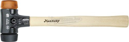 WIHA Cserélhető fejű kalapács közepesen puha/kemény Hickory fanyéllel, kerek kalapácsfejjel 60/400mm 26614