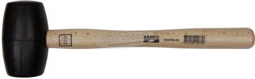 BAHCO Gumikalapács, 440g, 340mm, fej: 65x115mm 3625RM-65