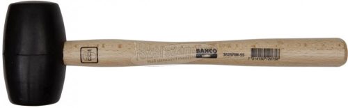 BAHCO Gumikalapács, 600g, 360mm, fej: 75x125mm 3625RM-75