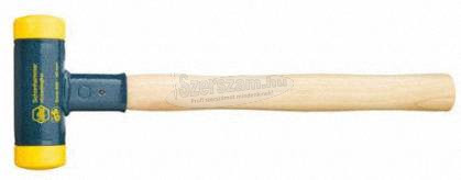 WIHA Cserélhető fejű kalapács, visszaütésmentes Hickory fanyéllel, kerek kalapácsfejjel 45/380mm 02096