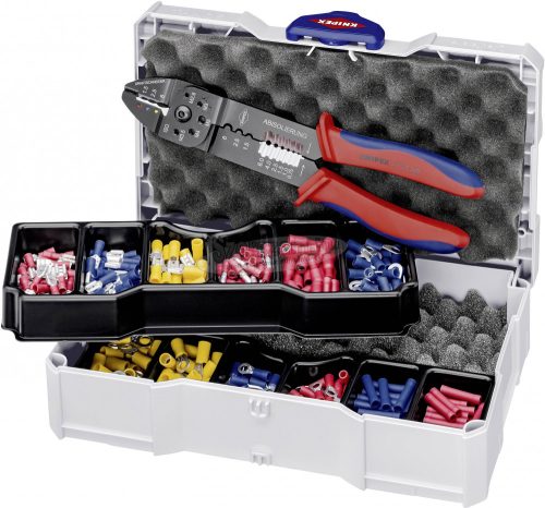 KNIPEX Krimpelő választék kábelcsatlakozókhoz 97 90 26