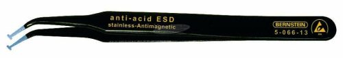 BERNSTEIN ESD SMD csipesz 8b-forma 120mm, hajlított 30°, 2,5mm széles SA 5-066-13