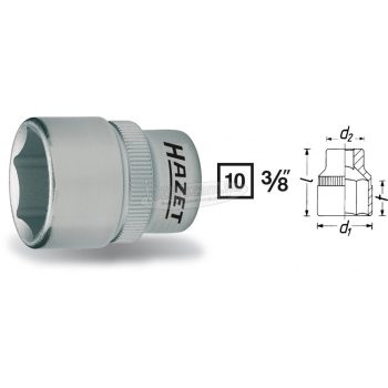 Gedore D 30 7 1845713 Douille 7 mm 3/8 (10 mm)