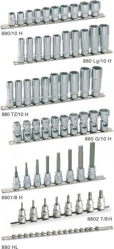 HAZET Dugókulcs készlet 10mm (3/8), 8 részes, 8801/8H 8801/8H