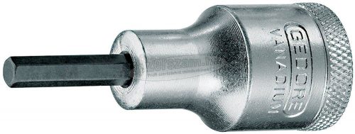 GEDORE imbusz rátűzőkulcs 1/2" belső 6szög 1/4" IN 19 1/4AF 6155010 