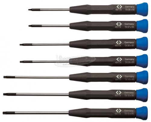 C.K Torx Csavarhúzó készlet T6-T20 7 részes Xonic T4877PX