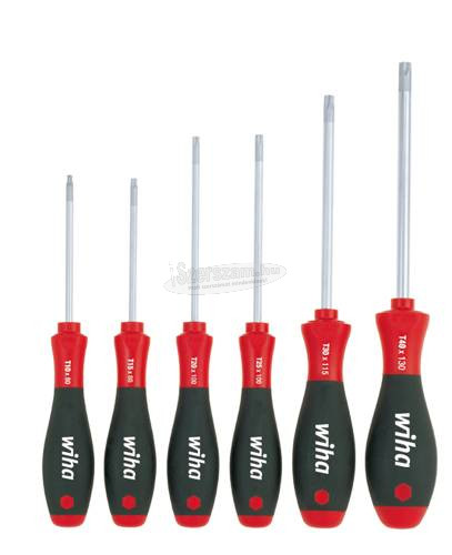 WIHA SoftFinish csavarhúzó készlet T10-T40 MagicSpring TORX 6 részes 27746