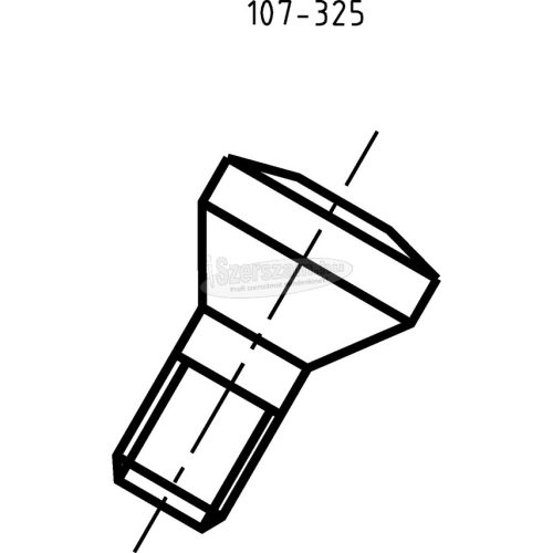 INDEXA TX25 LAPKA SZORÍTÓCSAVAR (TO8) IND1075240K