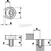 INDEXA CC240312 M12X30mm GYORSZÁRÓ SZORÍTÓ IND4251110G