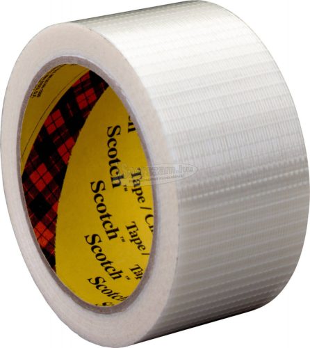 3M Filament ragasztószalag Átlátszó 50m x 75mm Scotch 1db 89597550