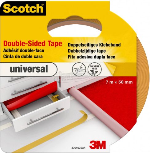 3M Ragasztószalag Világosbarna 7m x 50mm Scotch universal 1db 42010750