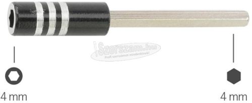 BERNSTEIN Bit adapter SW4 5/32" 60mm 4-567