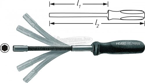 HAZET Dugókulcs csavarhúzó 10mm 190mm 426-10