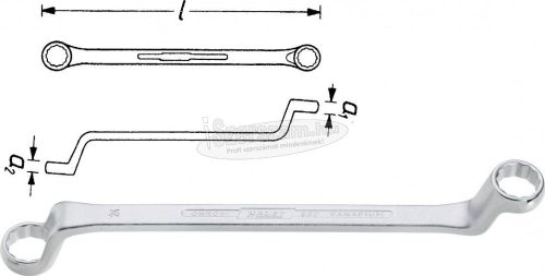 HAZET 630-21X22 Csillagkulcs 21-22mm DIN 838, DIN ISO 10104 630-21X22