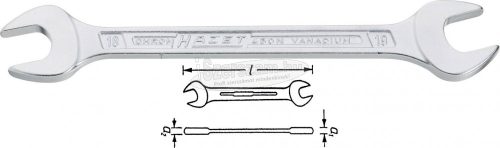 HAZET 450NA-1/4X5/16VKH Villáskulcs 1/4"-5/16 DIN 895 450NA-1/4X5/16VKH