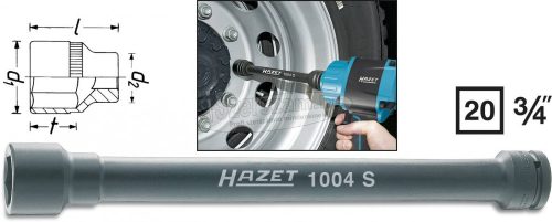 HAZET 1004S-32 6szög Gépi dugókulcs 32mm 3/4" (20mm) 1004S-32