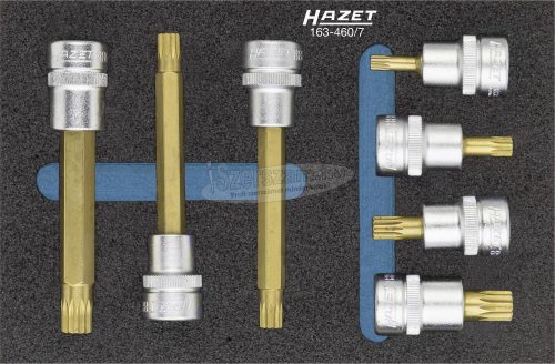 HAZET 163-460/7 163-460/7 Dugókulcs készlet 163-460/7