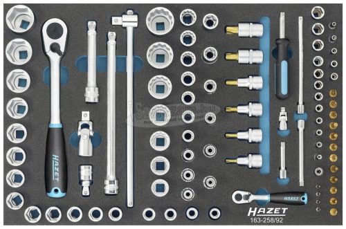 HAZET 163-258/92 Dugókulcs készlet 163-258/92