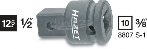 HAZET 8807S-1 Dugókulcs adapter Meghajtás (csavarhúzó) 3/8" 1/2" 35.5mm 1db 8807S-1