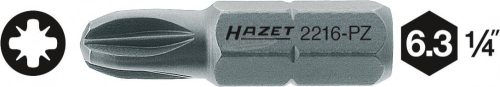 HAZET 2216-PZ3 Kereszthornyú bit PZ3 Különleges acél C6.3 1db 2216-PZ3