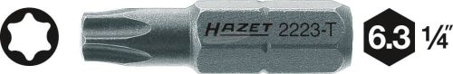 HAZET Torx bit T8x25mm különleges acél C6.3 1/4" 1db 2223-T8