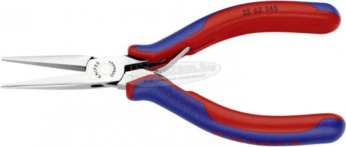 KNIPEX Elektronikai félkerekcsőrű markoló fogó 145mm 35 62 145 SB