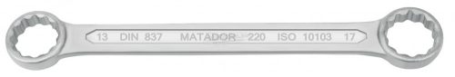 MATADOR 02201317 Csillagkulcs 13-17mm DIN 837-B 2201317