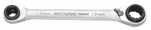 MATADOR 01840001 Kettős racsnis csillagkulcs 10-19mm 1840001