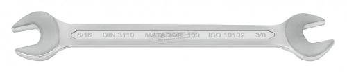 MATADOR 01008002 Villáskulcs 3/8"-5/16 DIN 3110 1008002