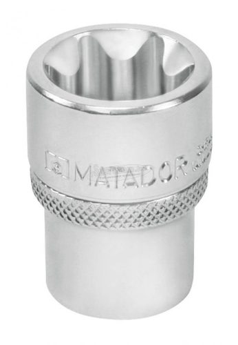 MATADOR 40900140 Külső kerek hatlap (TX) Dugókulcs E 14 1/2" 40900140