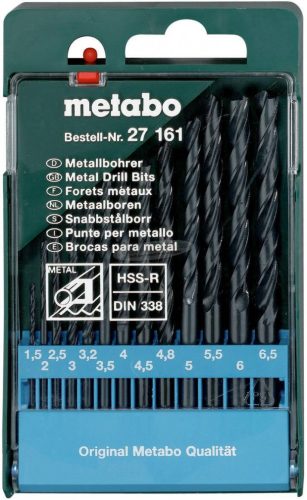 METABO 627161000 Fém csigafúró készlet 13 részes 13db 627161000