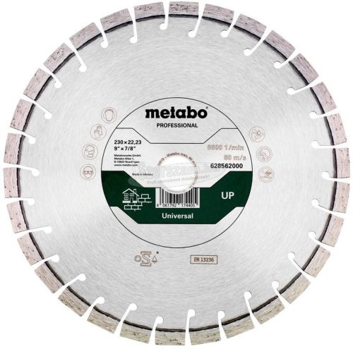 METABO 628564000 Gyémánt vágótárcsa 350mm 1db 628564000