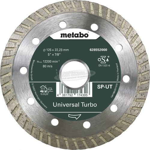 METABO 628552000 Gyémánt vágótárcsa 125mm 1db 628552000