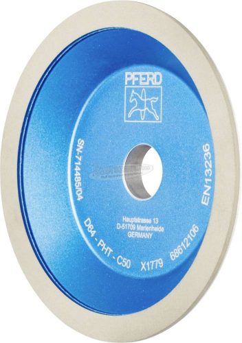 PFERD gyémántszemcsés csiszolószerszám 12A2/45° 125-10-2-20 D 64 PHT C50 68612106