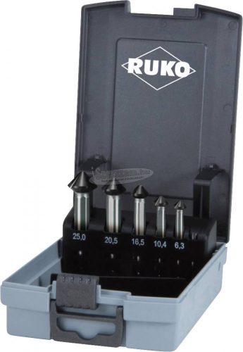 RUKO ULTIMATECUT 102791EPRO Kúpsüllyesztő készlet 5 részes 6.3/10.4/16.5/20.5/25mm HSS 1db 102791EPRO